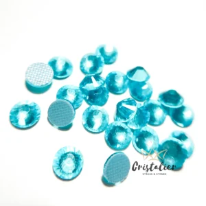 Cristal Aguamarina Hotfix Crystal Elements