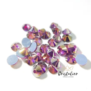 Cristal Fucsia Tornasol Hotfix Crystal Elements