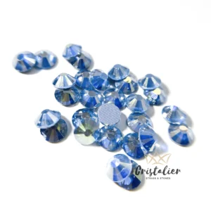 Cristal Light Zafiro Tornasol Hotfix Crystal Elements