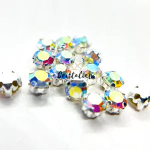Cristal Tornasol Engarzado Para Coser