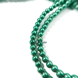 Perla de Vidrio por Tira Verde