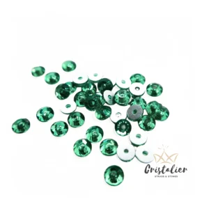 Cristal Zirconita Con Orificio Para Coser