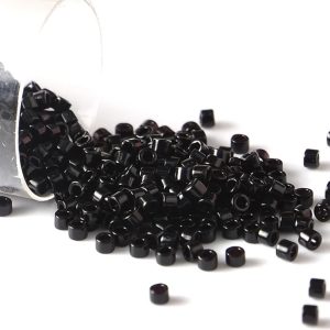 Mostacilla MIYUKI 11/0 Negro 10 Gramos