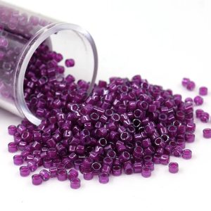 Mostacilla MIYUKI 11/0 Morado 10 Gramos