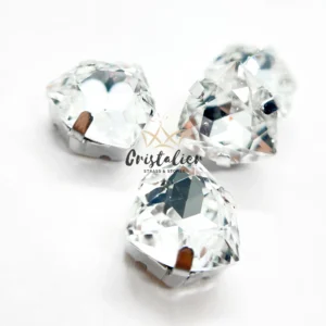 Cristal Engarzado Trilliant Cristal 12mm
