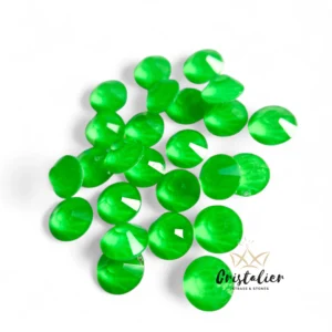 Electric Neón Verde No Hotfix Crystal Elements