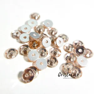 Cristal Con Orificio Champaña Para Coser