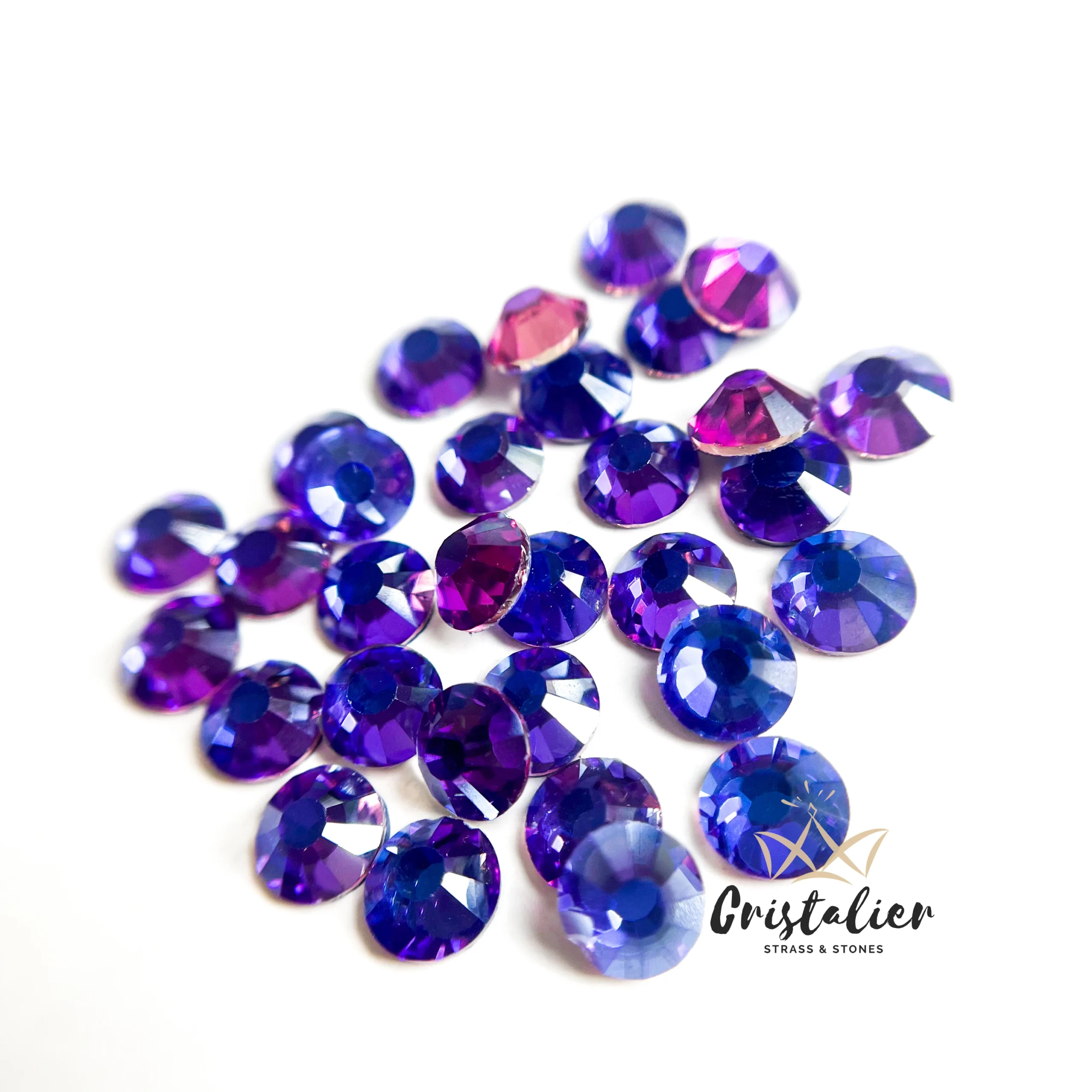 Cristal Purple Velvet Hotfix Crystal VDD - Imagen 2