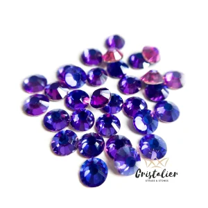 Cristal Purple Velvet Hotfix Crystal VDD