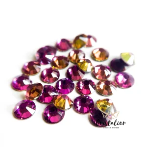 Cristal Rose Flare Hotfix Crystal VDD