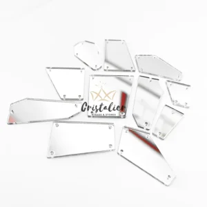 Mix Espejos Plateado Para Coser
