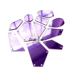 Mix Espejos Morado Para Coser