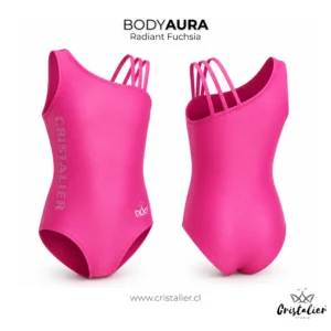 Body o Malla de entrenamiento AURA FUCHSIA Forrado alta compresión