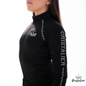 Chaqueta PRISMA Negro CON PEDRERÍA