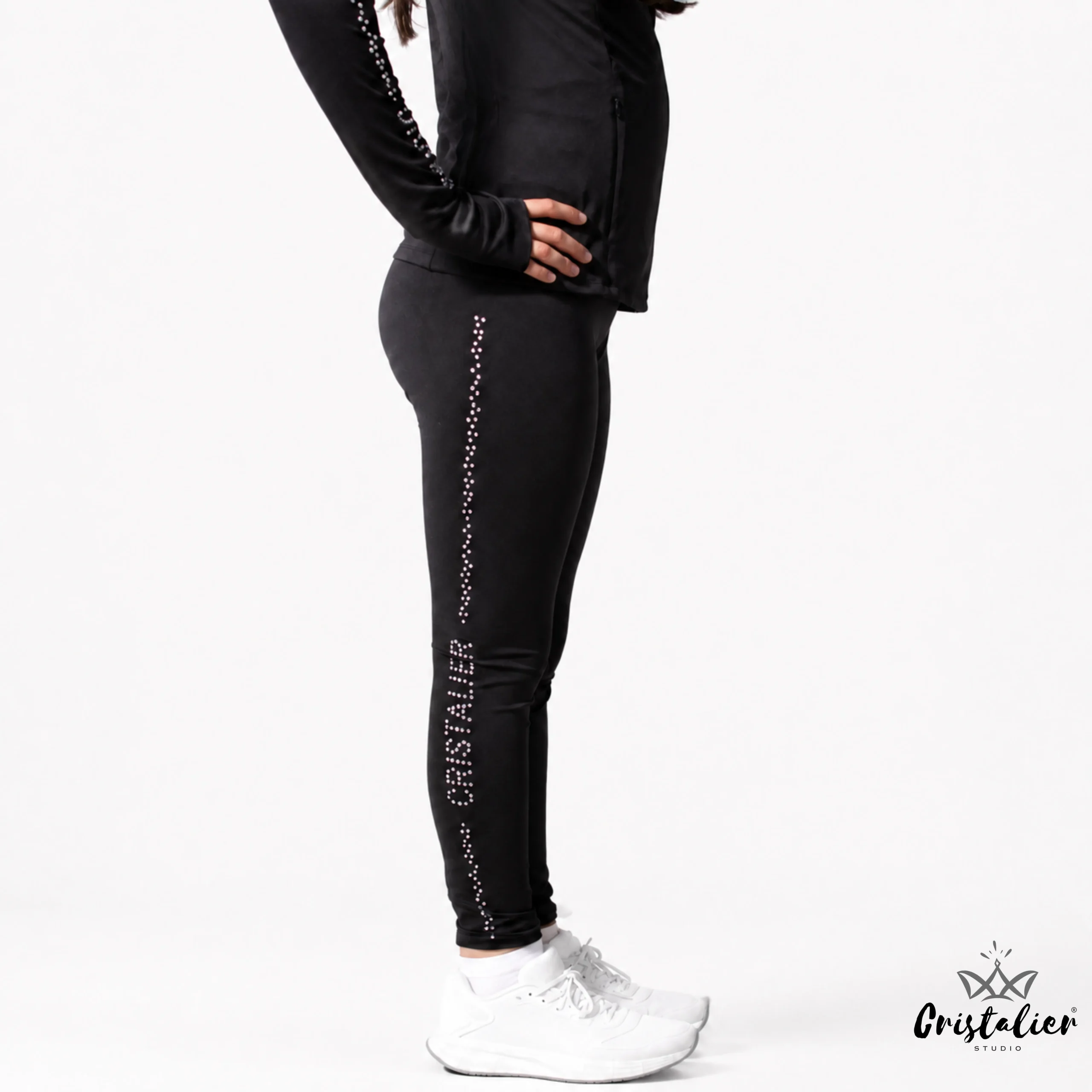 Legging PRISMA Negro CON PEDRERÍA - Imagen 2