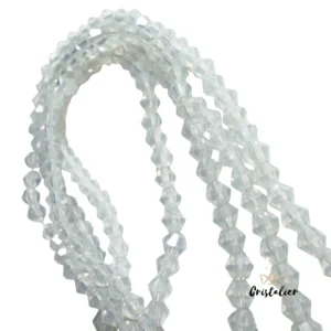 Cristal Bicono Opal Por Tira