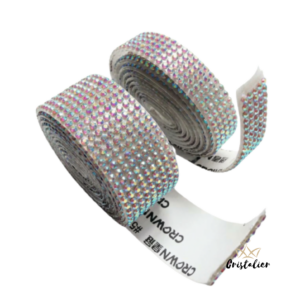 Sticker Cinta de Strass Tornasol POR METRO