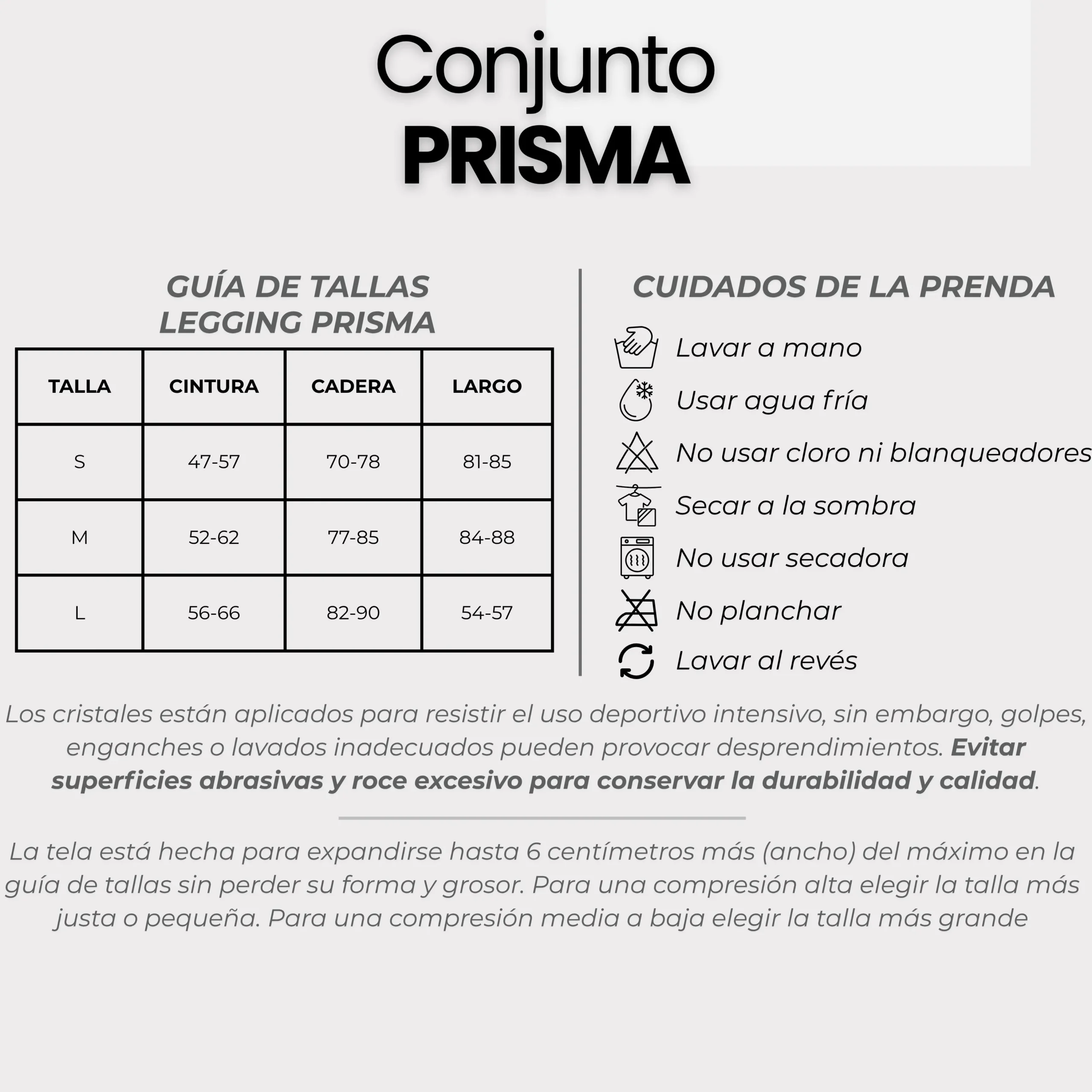 Legging PRISMA Negro CON PEDRERÍA - Imagen 4