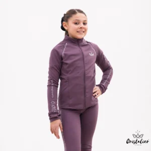 Chaqueta PRISMA Morado Pastel CON PEDRERÍA