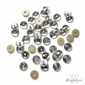 Cristal Con Orificio Cristal Para Coser