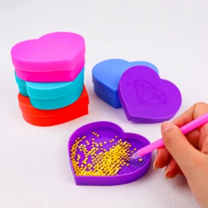 Set 3 Bandejas Corazón para cristales